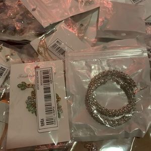 Collection of random jewelry and accessories